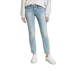 Frame Le Garcon in Spotlight, Mid-Rise Cropped Ankle Boyfriend Jeans, Sz 27